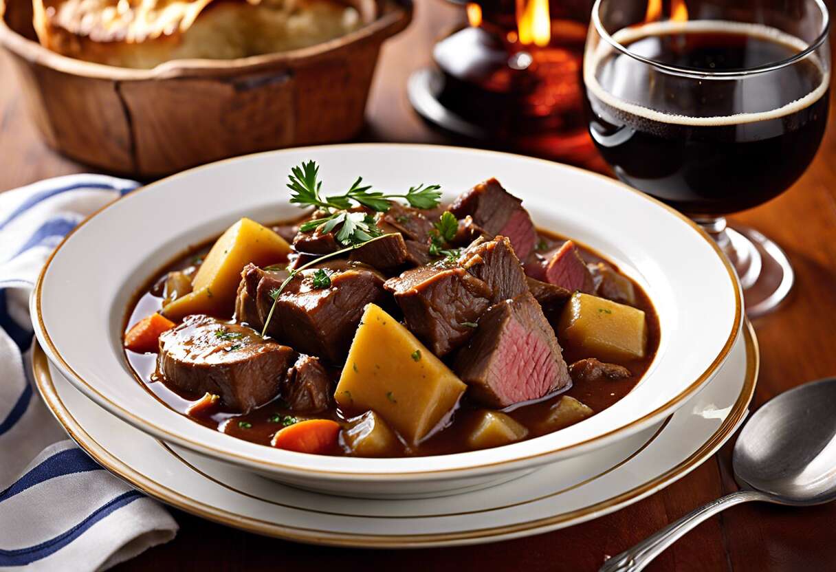 Recette de carbonnades flamandes à la bière : saveurs de Belgique