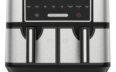 Test Friteuse Air Max Dual Zone : 10L, bacs Indépendants et Easy Fry 8-en-1