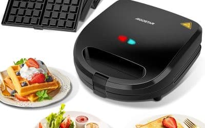 Test Aigostar 3 en 1 : gaufrier, presse-Panini et Sandwich Maker