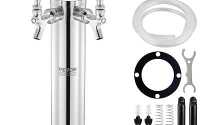 Test VEVOR : kit colonne à bière double robinet en inox