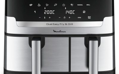 Test de la friteuse sans huile EZ905D20 : l&rsquo;inox en action