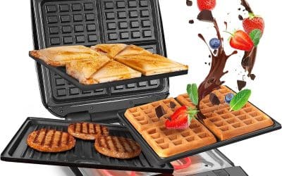 Test du gaufrier Duronic SWM60 : toaster et grill 3 en 1