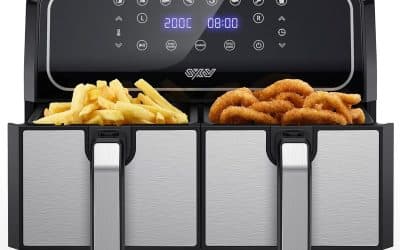 Test : friteuse sans huile Innsky Dual Zone 8L, l’air fryer XXL