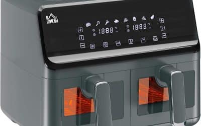 Test de la friteuse à air HOMCOM double compartiment : efficacité et innovation