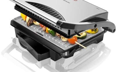 Test du grill électrique Cecotec 750 : efficacité et design polyvalent