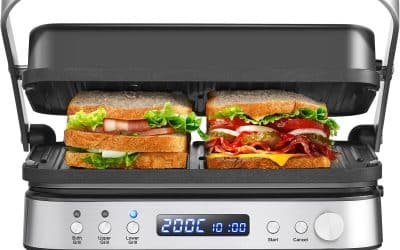 Test AMZCHEF 4 en 1 : grill, plancha et plus