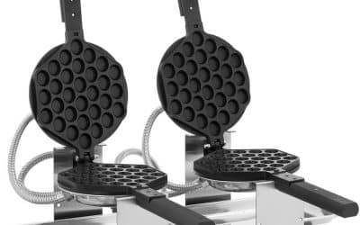 Test : royal catering RCWM-2800-B, le gaufrier pro en action