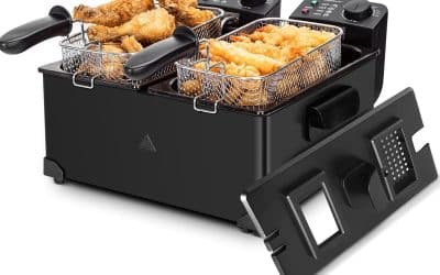 Test : aigostar Feast – friteuse double cuve performante