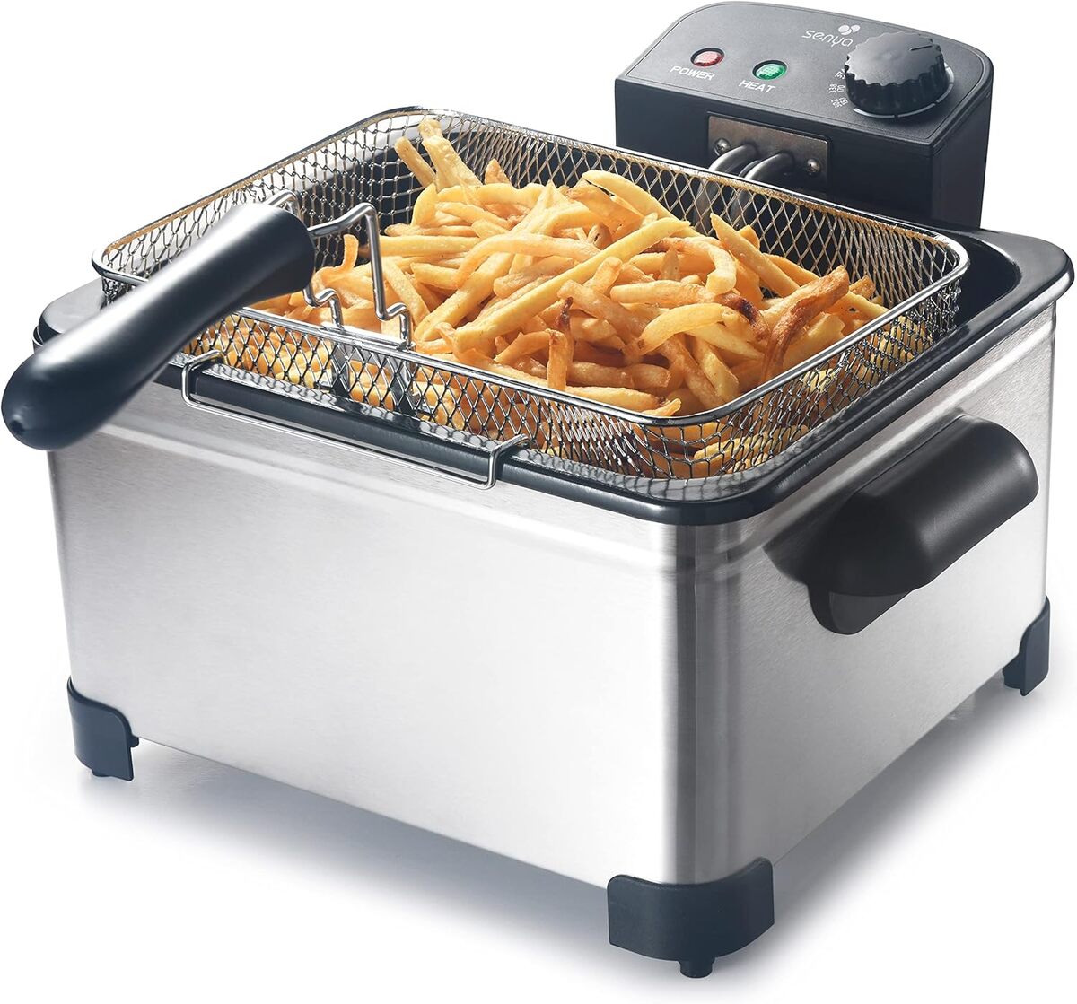 Friteuse électrique Bomann 3L – 2000W – Noir/Inox – Neuve Sous Emballage