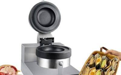 Test de la machine à hamburgers et gaufres UFO Saiyerus 220V