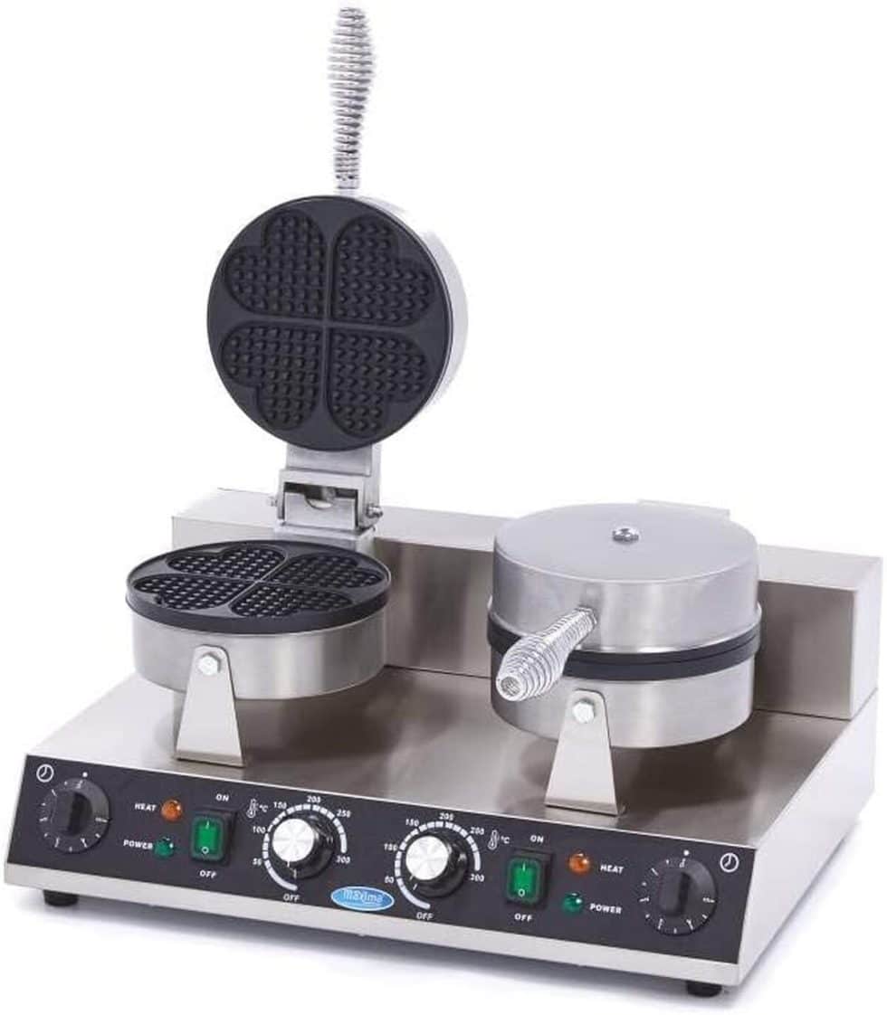Test Du Gaufrier Maxima 8 Gaufres En Forme De C ur Double Plaques test-du-gaufrier-maxima-8-gaufres-en-forme-de-c-ur-double-plaques