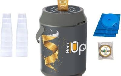 Test Beer Up : tireuse à bière portative pour fût 5L, fraîche et sans électricité