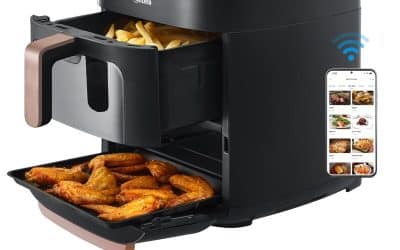 Test de la friteuse à air Midea 11L double zone : 2 paniers intelligents