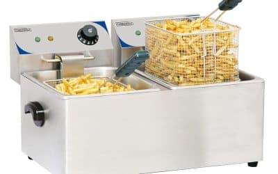 Test de la friteuse électrique Casselin CFE42 – 2 x 4 litres