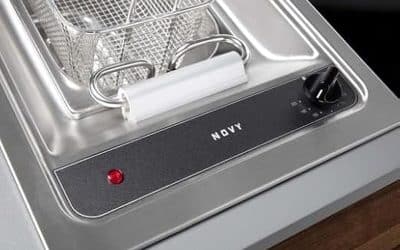 Test de la friteuse inox Domino Novy 3711