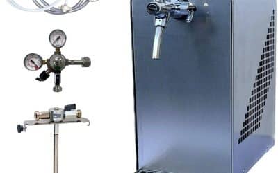 Test de la tireuse à bière BieTal : efficacité de refroidissement 30 l/h sans CO2