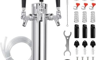 Test du dbgogo : tour de bière à triple robinet en acier inoxydable