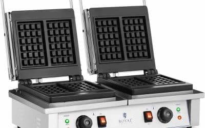 Test du gaufrier double Royal Catering RC-WM201 : puissance et tradition