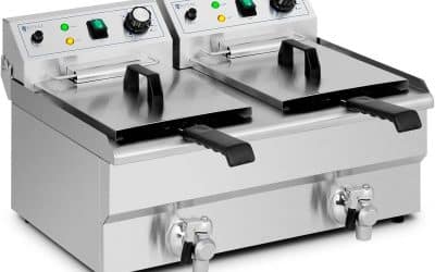 Test : friteuse électrique pro Royal Catering RCPSF 18ETH 2 x 9 L