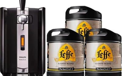 Test : tireuse à bière PerfectDraft Leffe Blonde et 3 fûts 6L