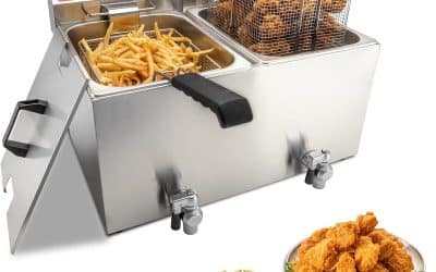Test Valgus friteuse électrique 3300W 26L : grande capacité pro