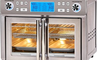 Test de la friteuse à air Emeril Lagasse French Door 360, capacité 25L