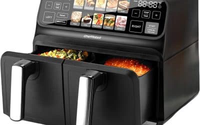 Test : friteuse à air double TFT 8 quart, grande capacité et performance