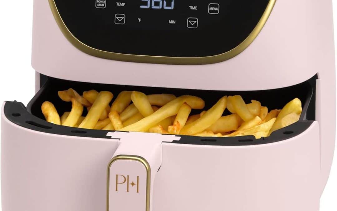 Test de la friteuse à air Paris Hilton : grande capacité 5, 7 l