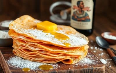 Crêpes au vin : une recette originale et savoureuse
