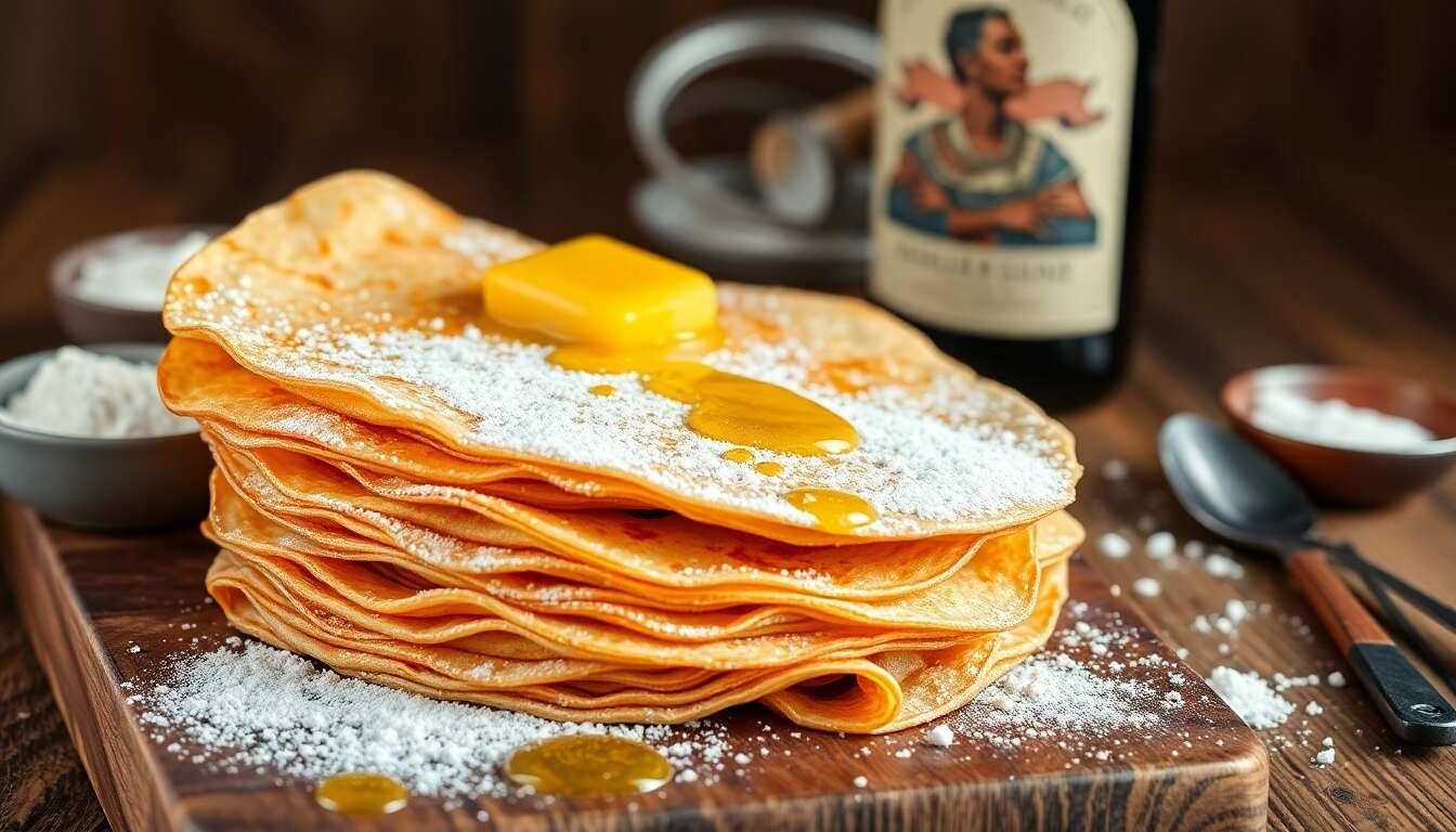 Crêpes au vin : une recette originale et savoureuse