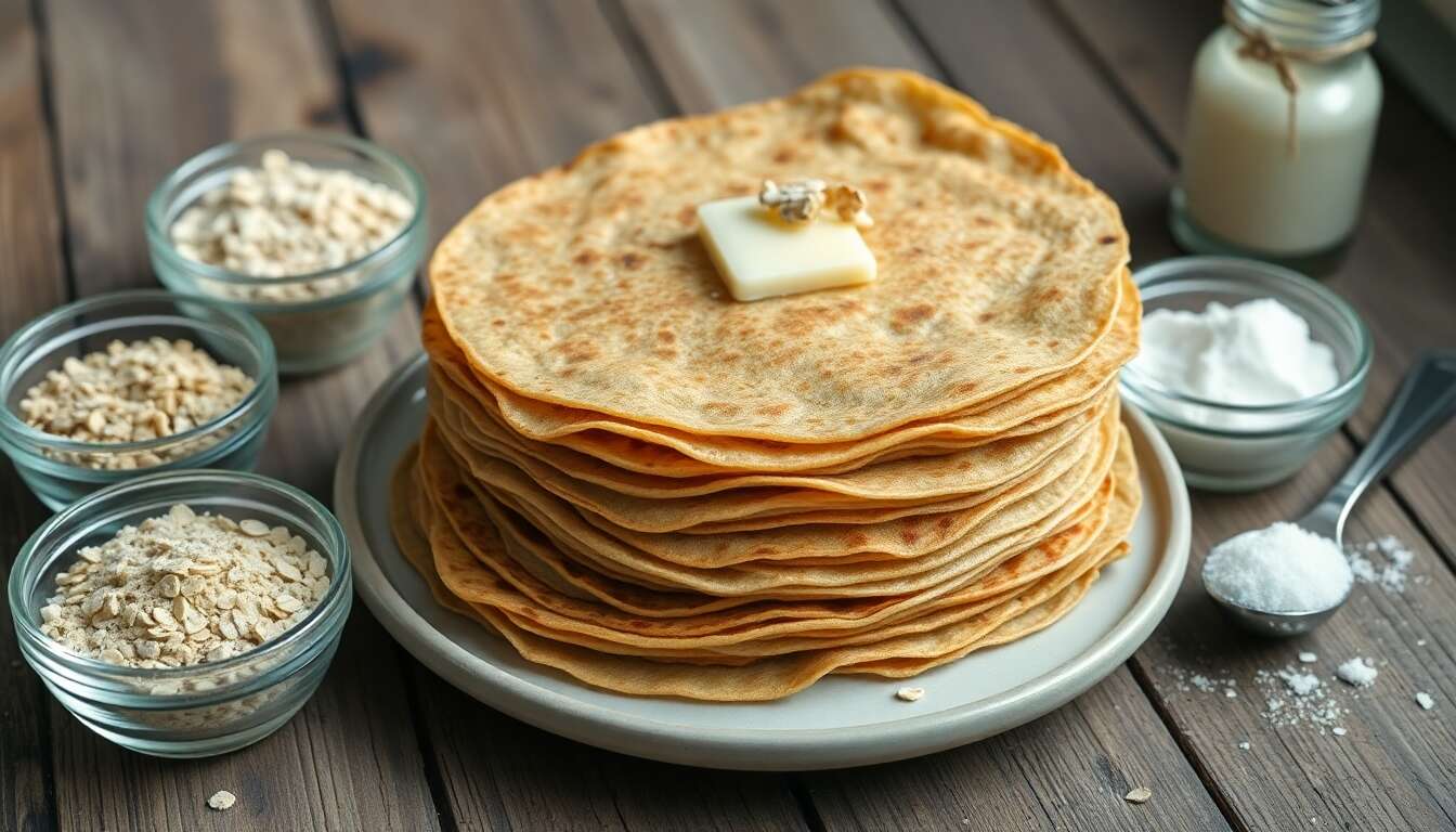 Crêpes Healthy à l'Avoine : faciles et Rapides