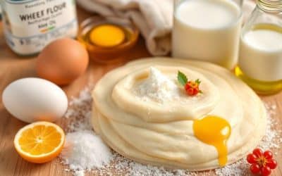 Recette de pâte à crêpes facile et rapide avec 2 œufs