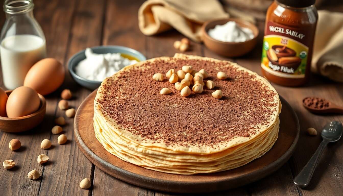 Gâteau de crêpes : la recette gourmande