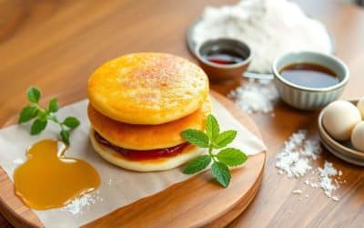 Dorayaki : crêpes japonaises aux haricots rouges