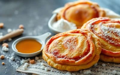 Recette de galettes fourrées au sirop de Liège