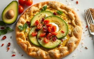 Galette à l&rsquo;avocat : recette facile et savoureuse