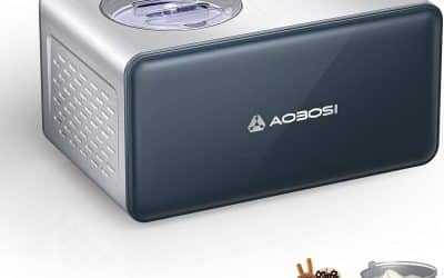 Test de la sorbetière AAOBOSI 1, 6L avec compresseur intégré