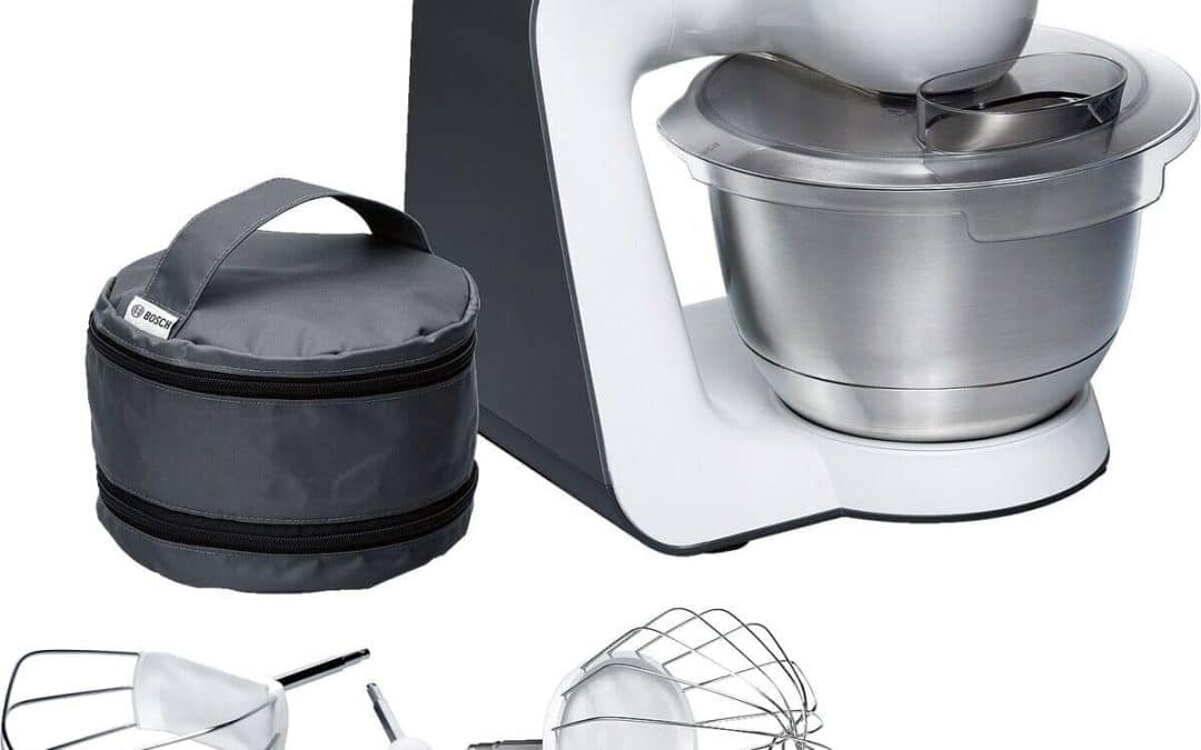 Test du robot pâtissier Bosch MUM54A00 : puissance 900 W et mélange 3D