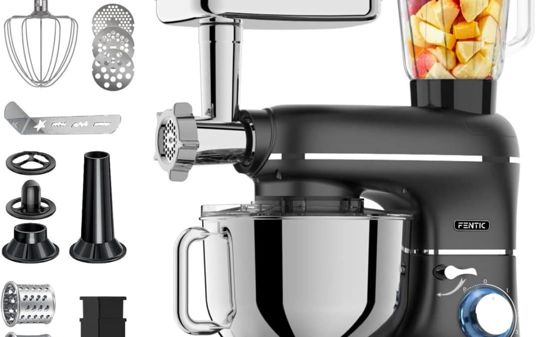 Test du robot pâtissier Fentic 6 en 1 2000W : puissance et polyvalence en cuisine