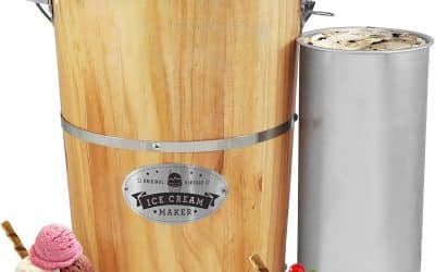 Test : sorbetière électrique Elite Gourmet EIM916 vintage 5, 7 L