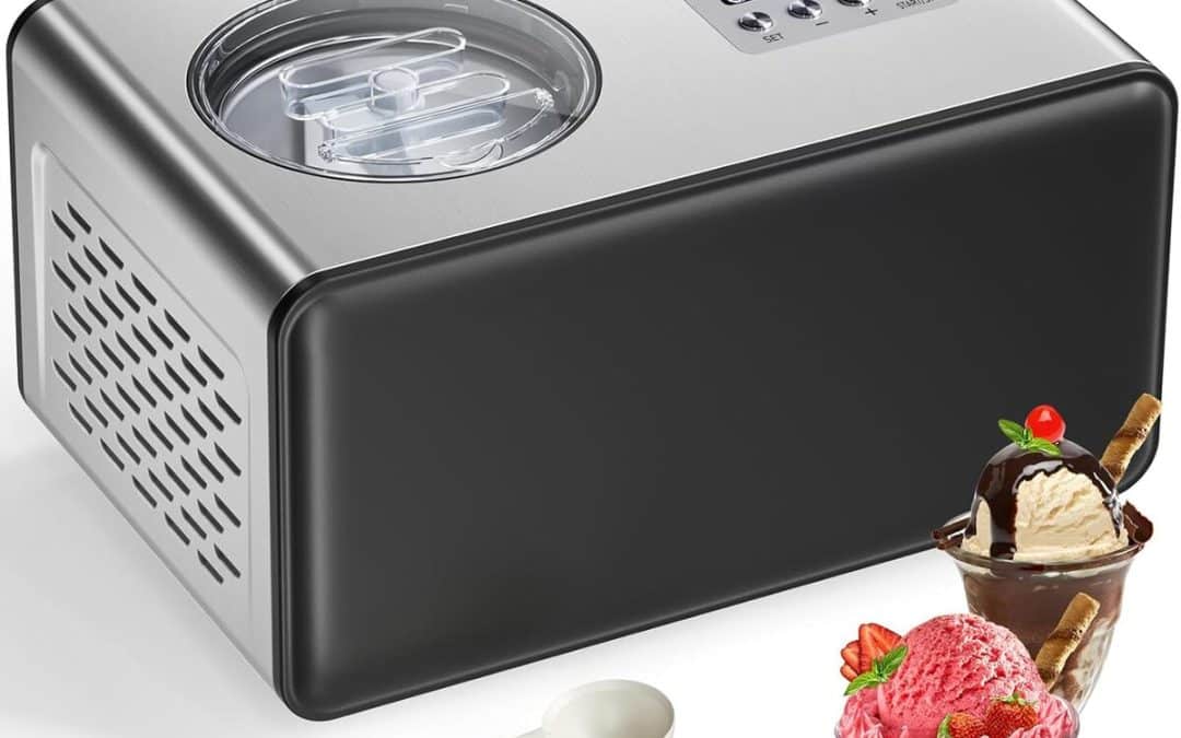 Test : sorbetière Turbine à glace 2L avec compresseur électrique