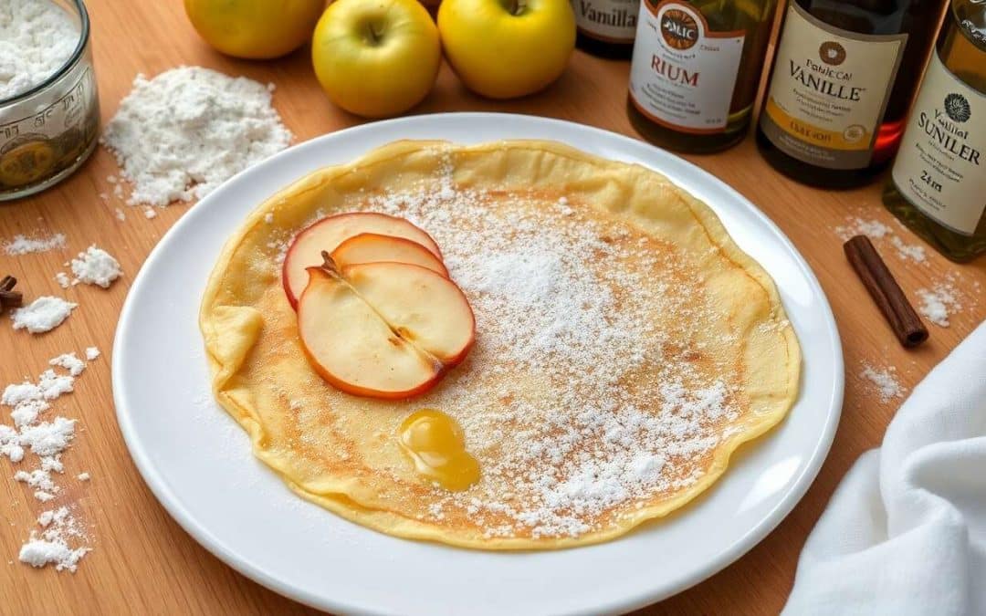 Crêpe sous les pommiers : une recette gourmande