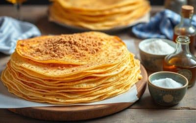 Crêpes à la cassonade : recette facile et savoureuse