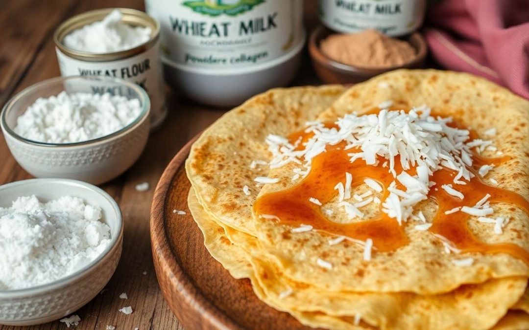 Crêpes Coco Collagène : délicieuse et Nutritive