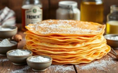 Crêpes bretonnes à la bière blonde et au rhum : recette savoureuse