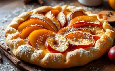 Galette aux Pommes Caramélisées et Vanillées : recette Gourmande