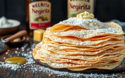 Crêpes au Rhum Negrita : recette Gourmande et Facile