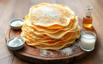 Crêpes Allégées : la Recette Idéale pour Se Faire Plaisir