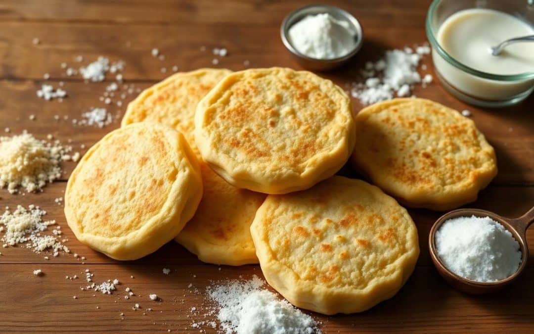 Pikelets : crêpes anglaises à pâte levée faciles