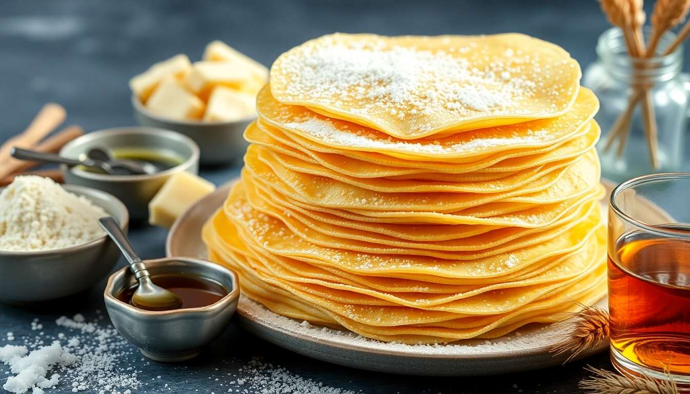 Recette de Crêpes Légères et Moelleuses